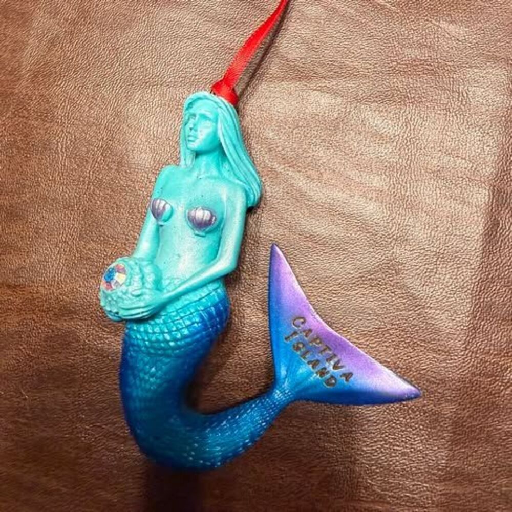 Captiva Island Mermaid Ornament